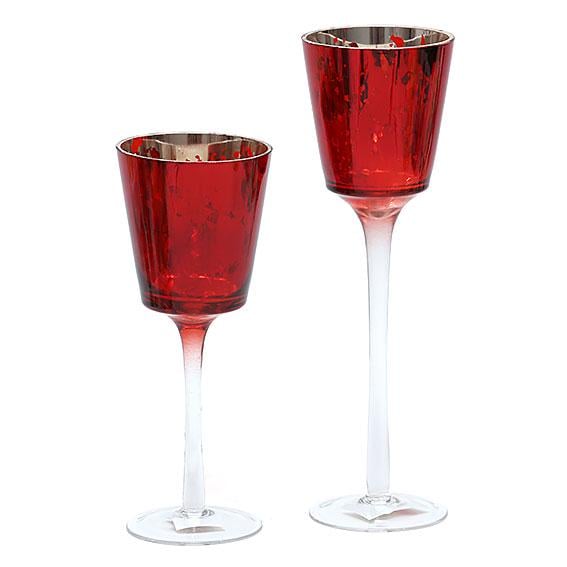 Набор стекляных подсвечников BonaDi 2 шт. (527-G17)