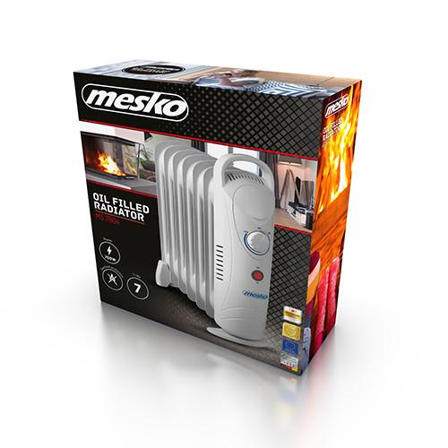 Обігрівач масляний Mesko MS 7804 700W White (2cb48f60) - фото 3