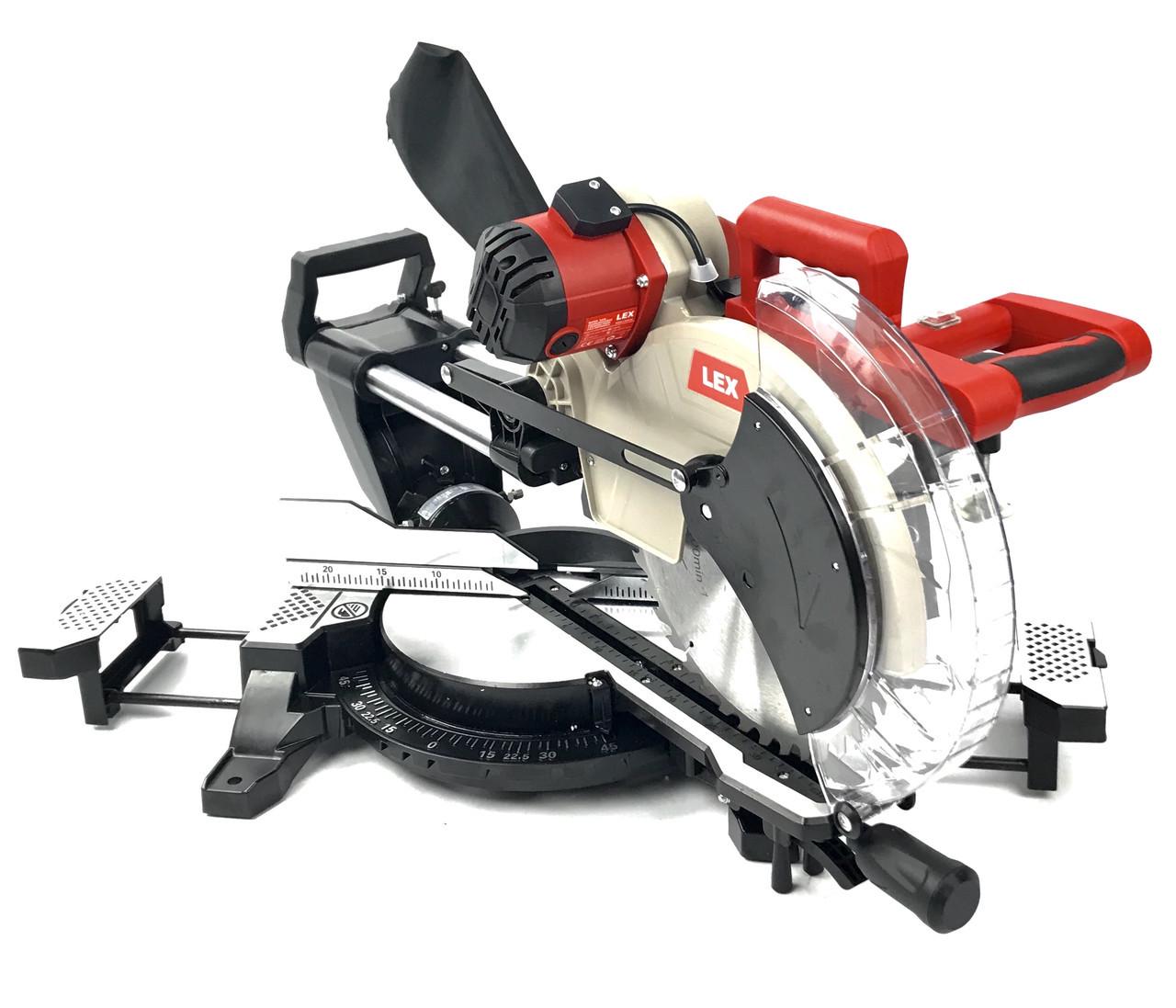 Торцовочная пила LEX LXCM305 с протяжкой - фото 4