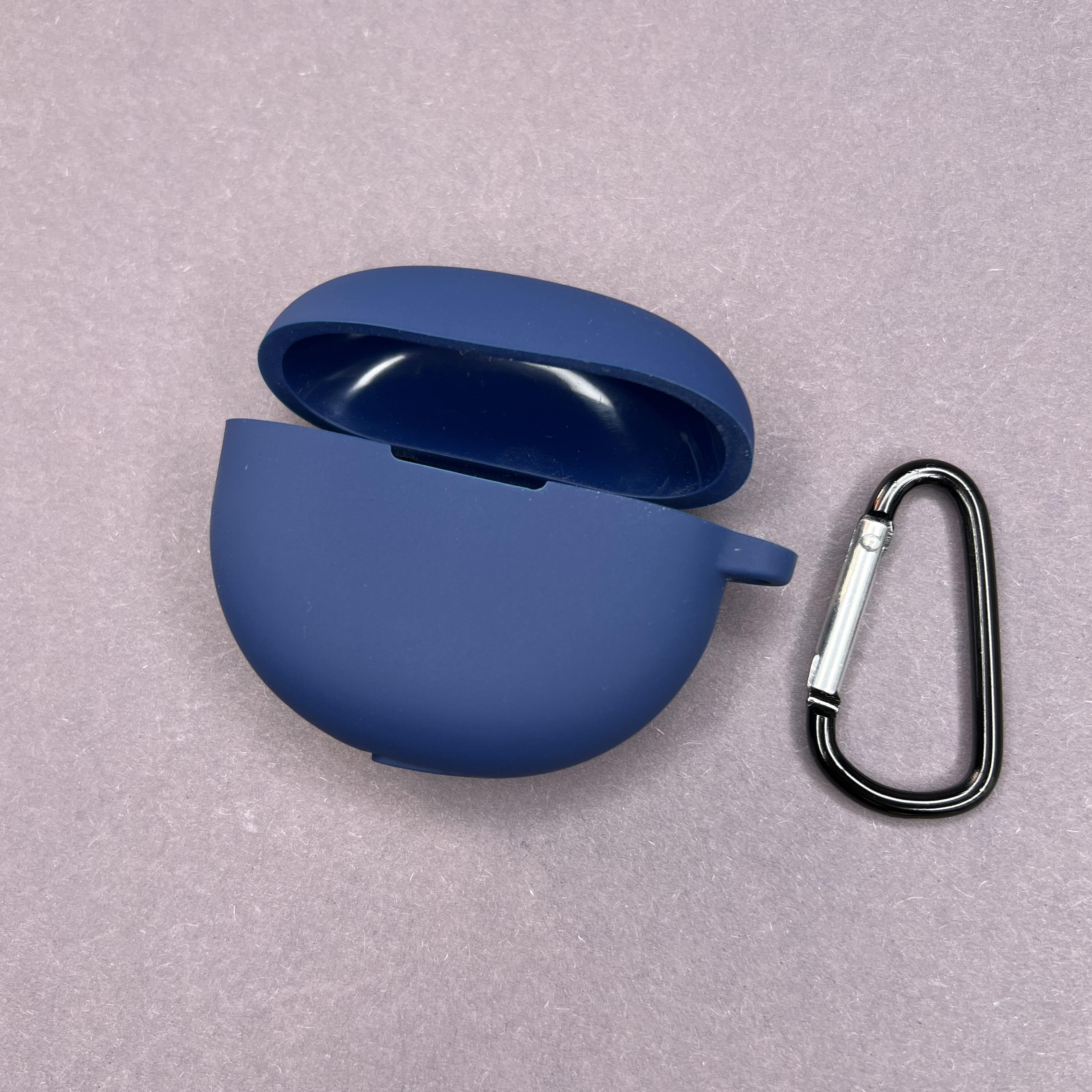 Чехол для наушников Oppo Enco Air 1/Air 2 с карабином толстый противоударный (509035) - фото 1