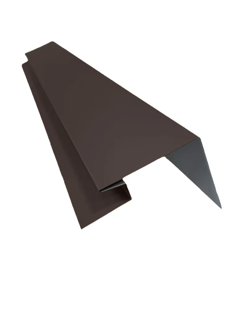 Наличник оконный SIMBUD мат 1250 мм 0,45 мм RAL8017 (651743)