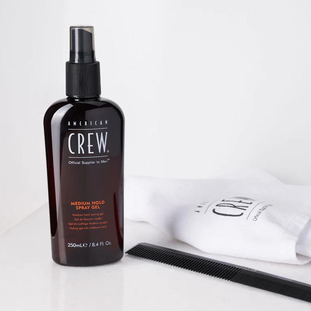 Спрей-гель для волос AMERICAN CREW Medium Hold Spray Gel средней фиксации 250 мл (738678151846) - фото 2