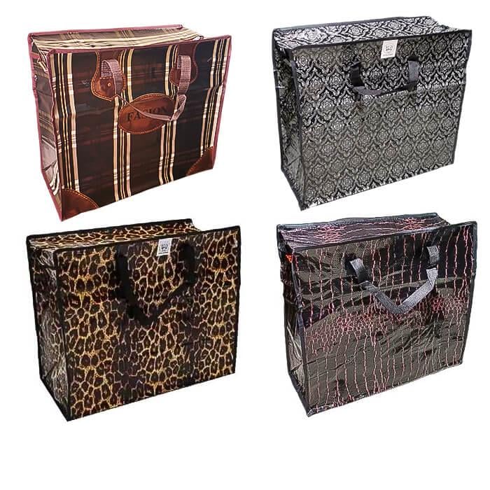 Сумка господарська Paketoff №4 60х49х28 см 4 шт. в асортименті (0505)