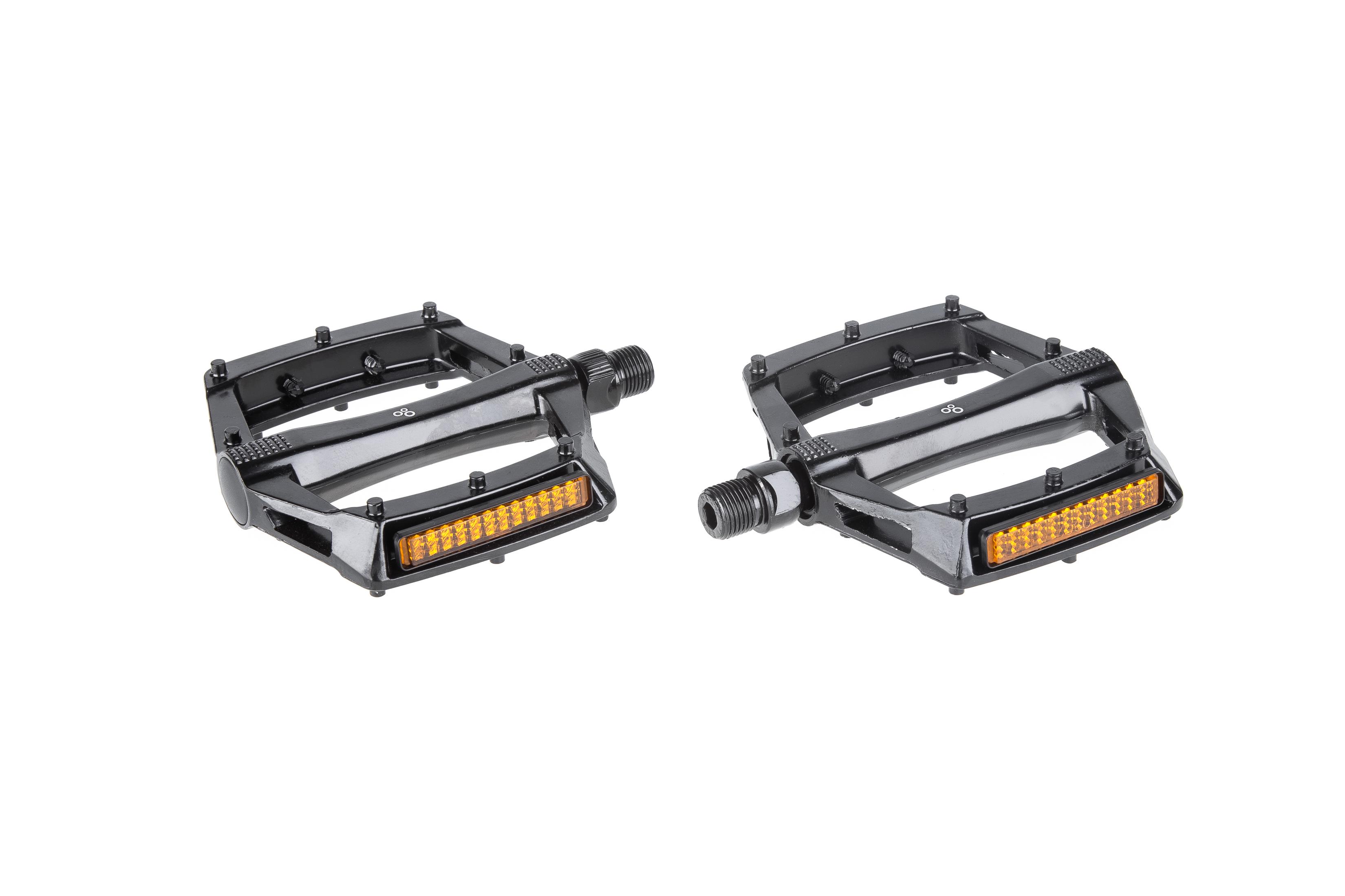 Педали OnRide Jump 10 алюминий 112x109 мм Черный (6936116100962)