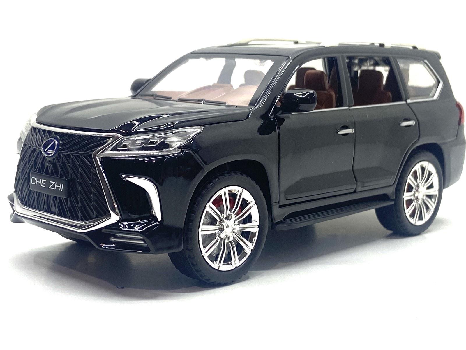 Машинка металева TK Union Group Lexus RX 470 1:24 світло/звук/відчиняються двері Чорний (GT-02063)