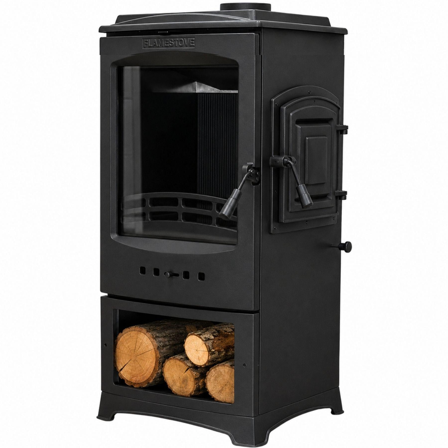Чугунная печь камин Flame Stove Lodi 5 кВт (FS-205YK)