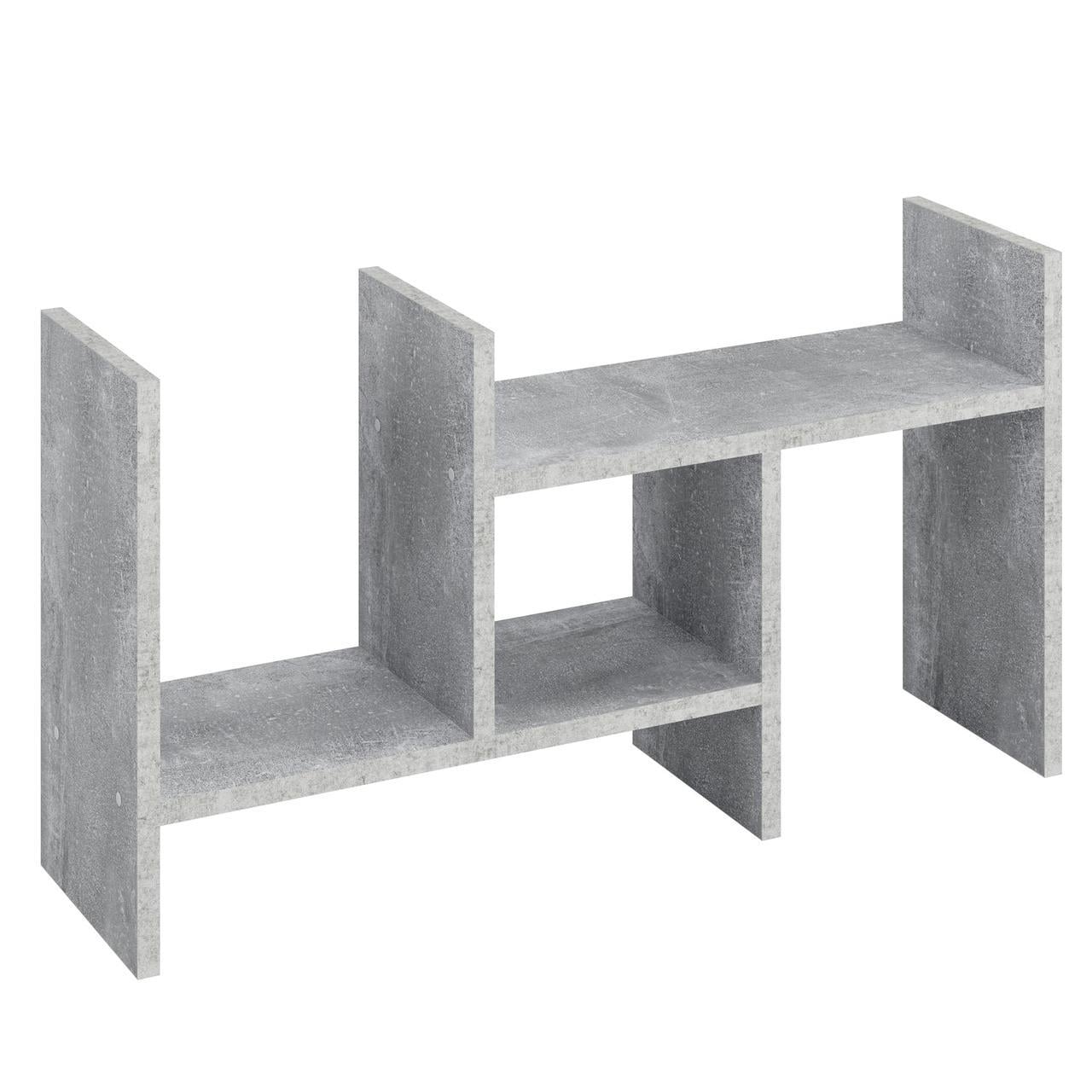 Полка настольная KOMTO Shelf K для хранения Бетон (p-186-608)
