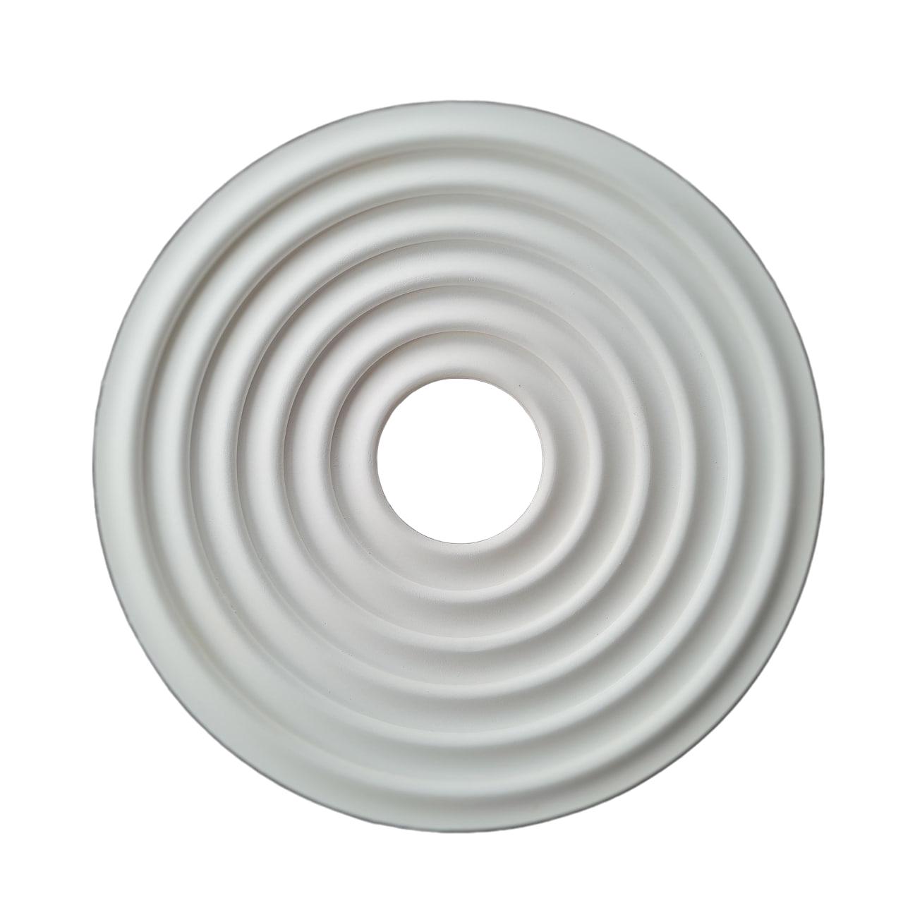 Розетка потолочная ErmitageDecor из гипса Р-1009а современная круглая рельефная 410 мм (r1009a)