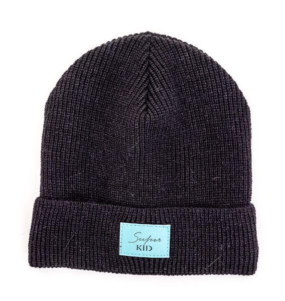 Шапка детская для мальчиков Крис D855 флис 48-52 см Черный
