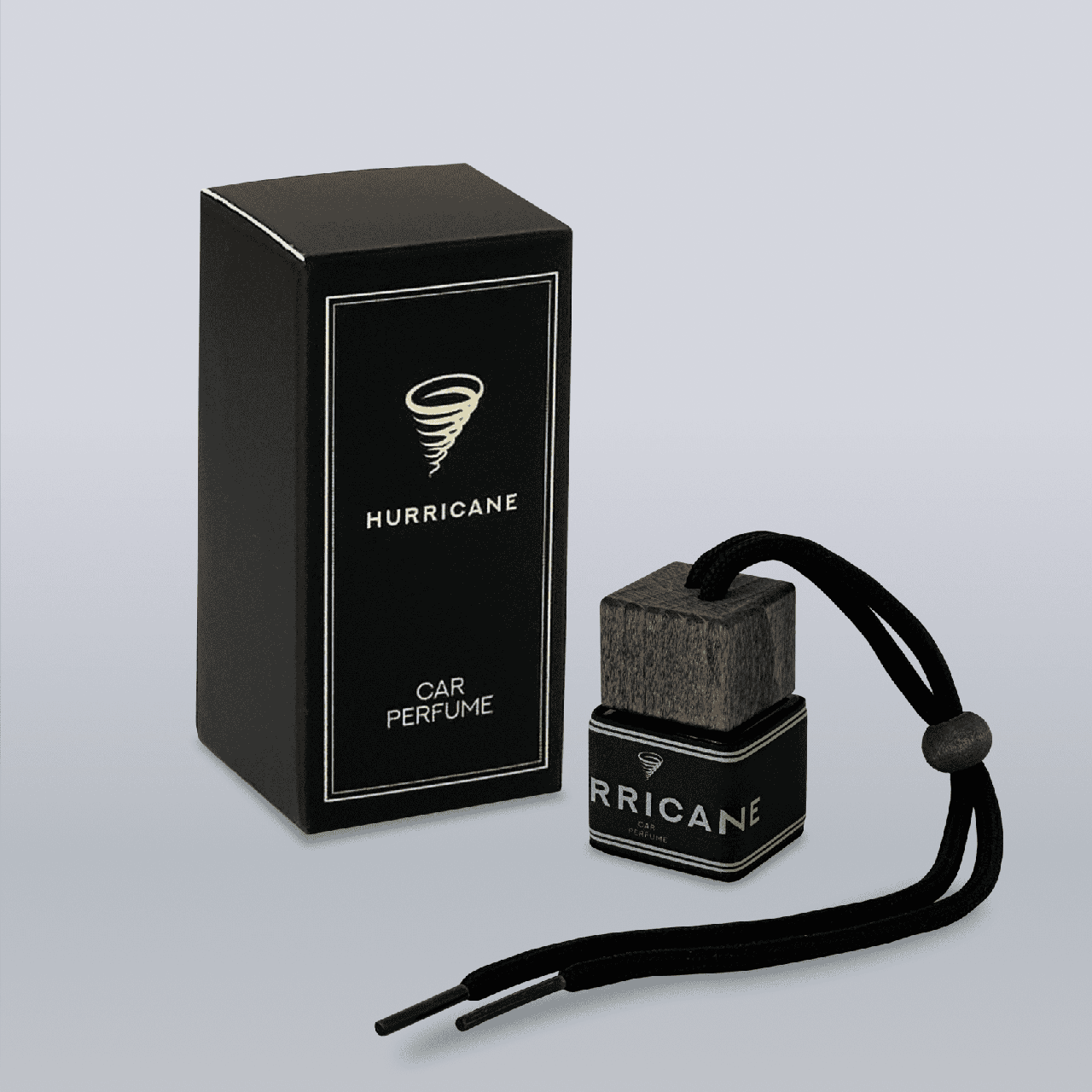 Ароматизатор в авто Hurricane Dark с ароматом кардамон/мускатный орех/корица/карамель/ваниль