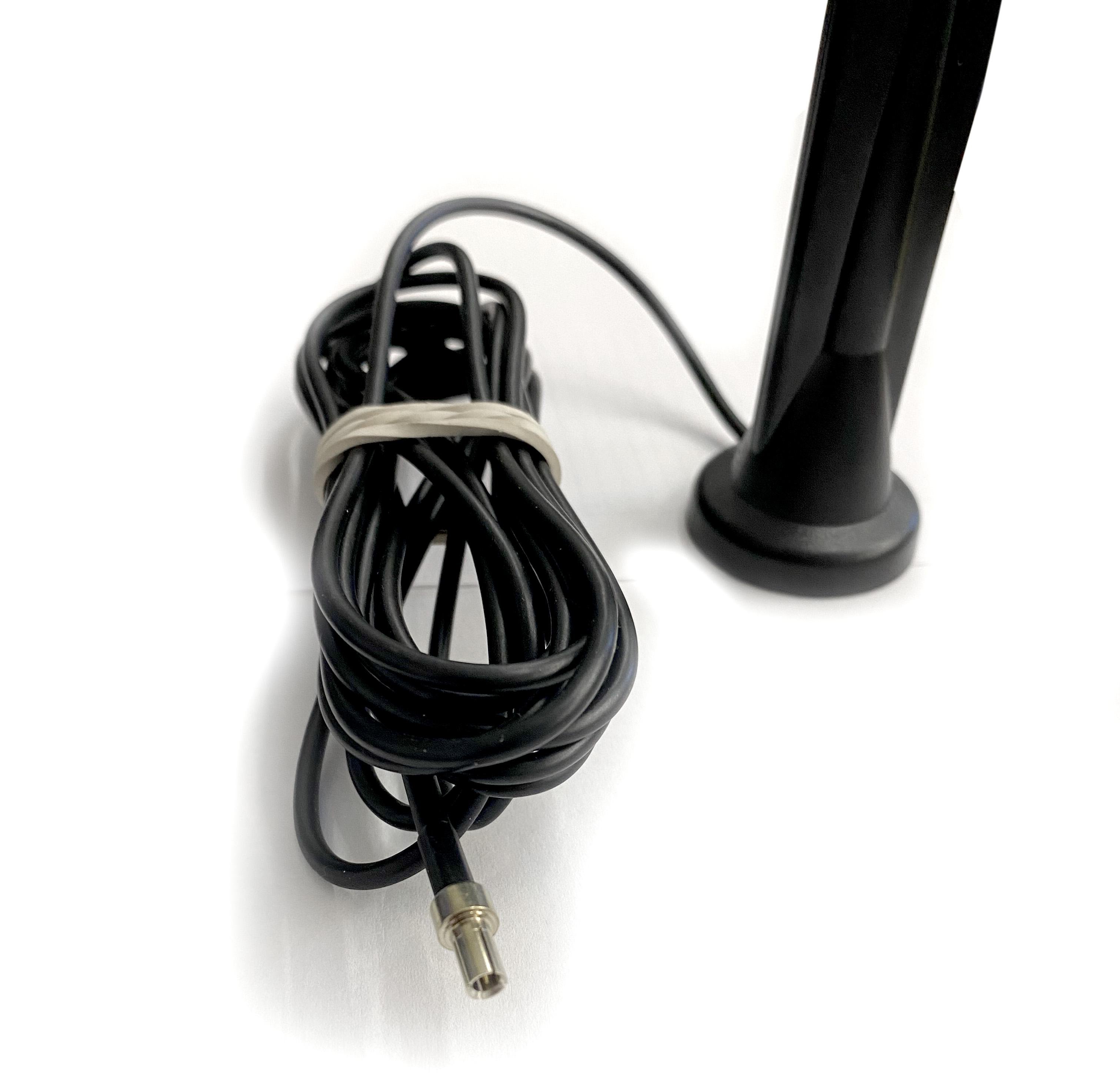 Антена широкосмугова 5G 15 dBi 600-6000 МГц TS9 на магнітній основі (021882) - фото 4 Антена широкосмугова 5G 15 dBi 600-6000 МГц TS9 на магнітній основі (021882) - фото 4