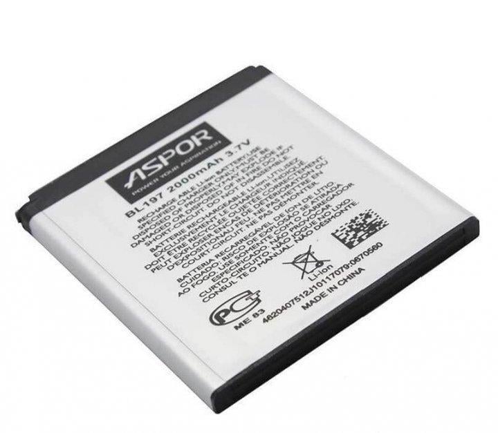 Аккумулятор Aspor для Lenovo BL-197 S720/A820/A800 (1860523133)