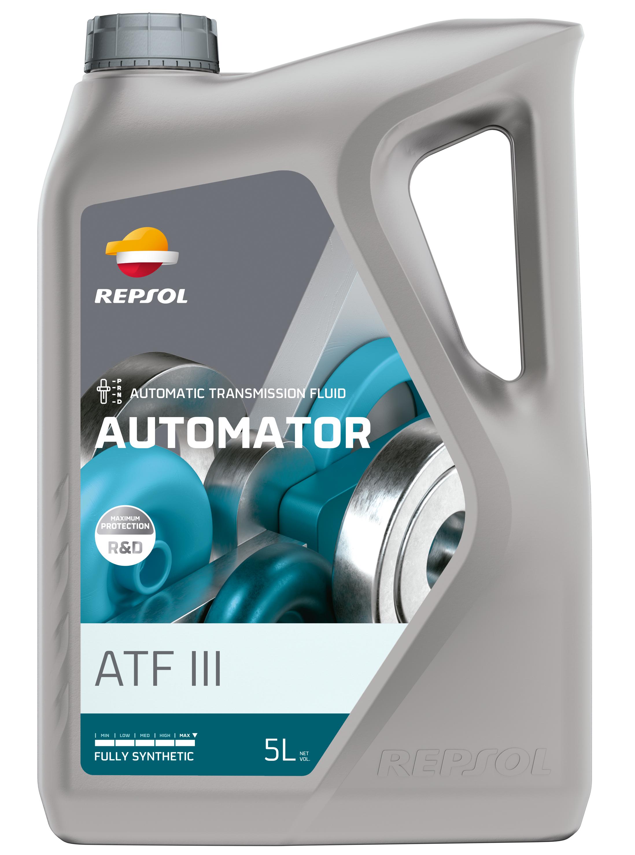 Масло трансмиссионное REPSOL AUTOMATOR ATF III 5 л