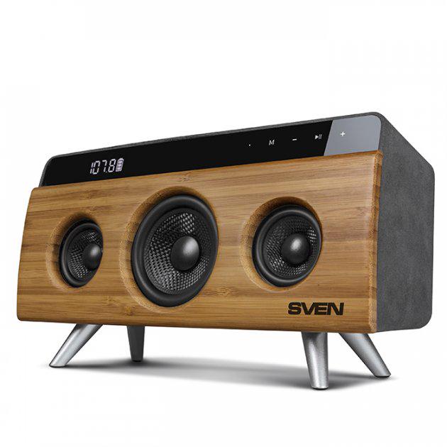 Акустическая система Sven HA-930 Bamboo Bluetooth/FM 30 Вт