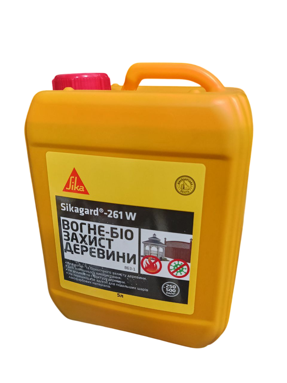 Защита дерева от огня и био внешняя Sikagard-261 W 5 л (732584)
