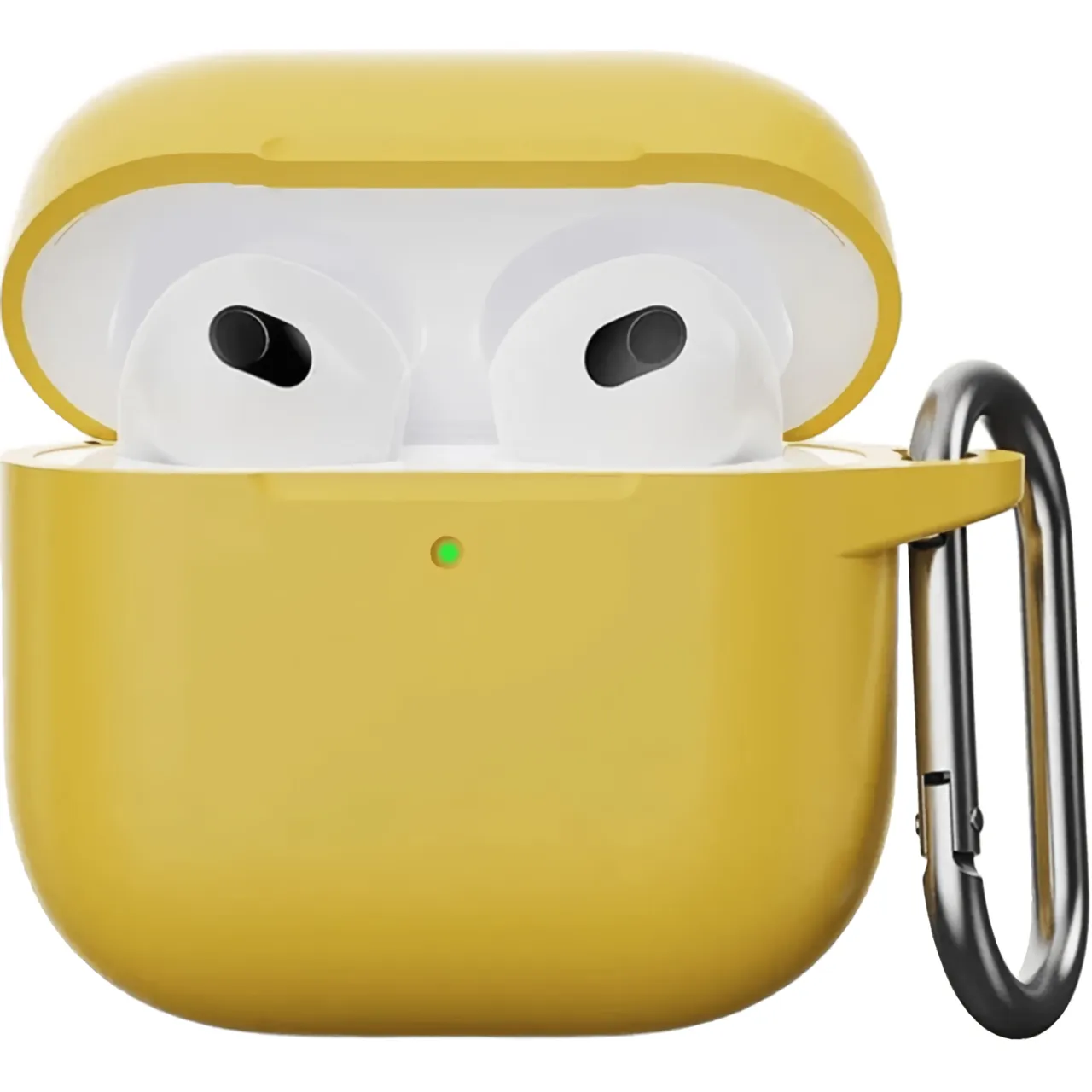 Чехол для наушников Silicone Case for AirPods 4 Yellow