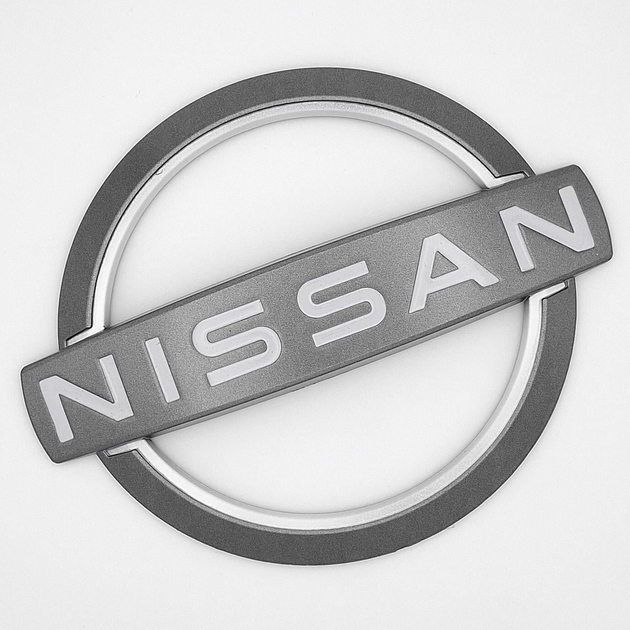 Емблема Nissan ABS Сірий матовий 132х108 мм (62890 6WK0A)
