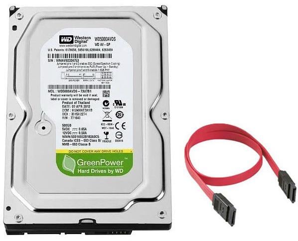 Жорсткий диск Western Digital WD5000AVDS 500 Гб (19557688)