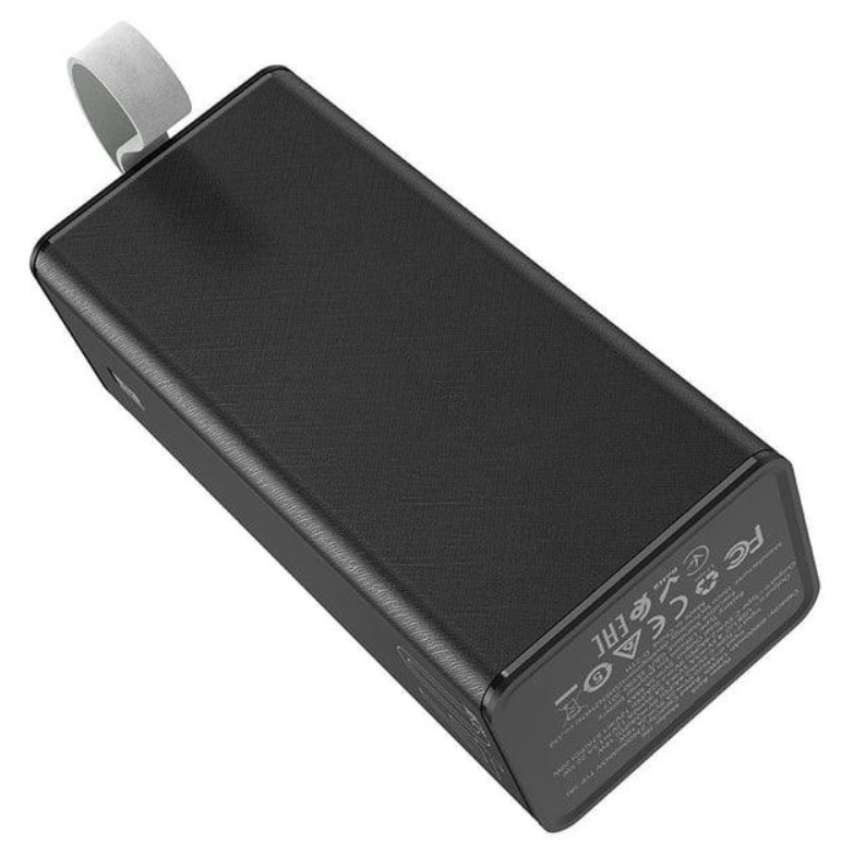 Повербанк Hoco 2USB/1Type-C J86 Powermaster QC3.0+PD3.0 зі швидкою зарядкою 40000 mAh 22,5W Чорний - фото 3