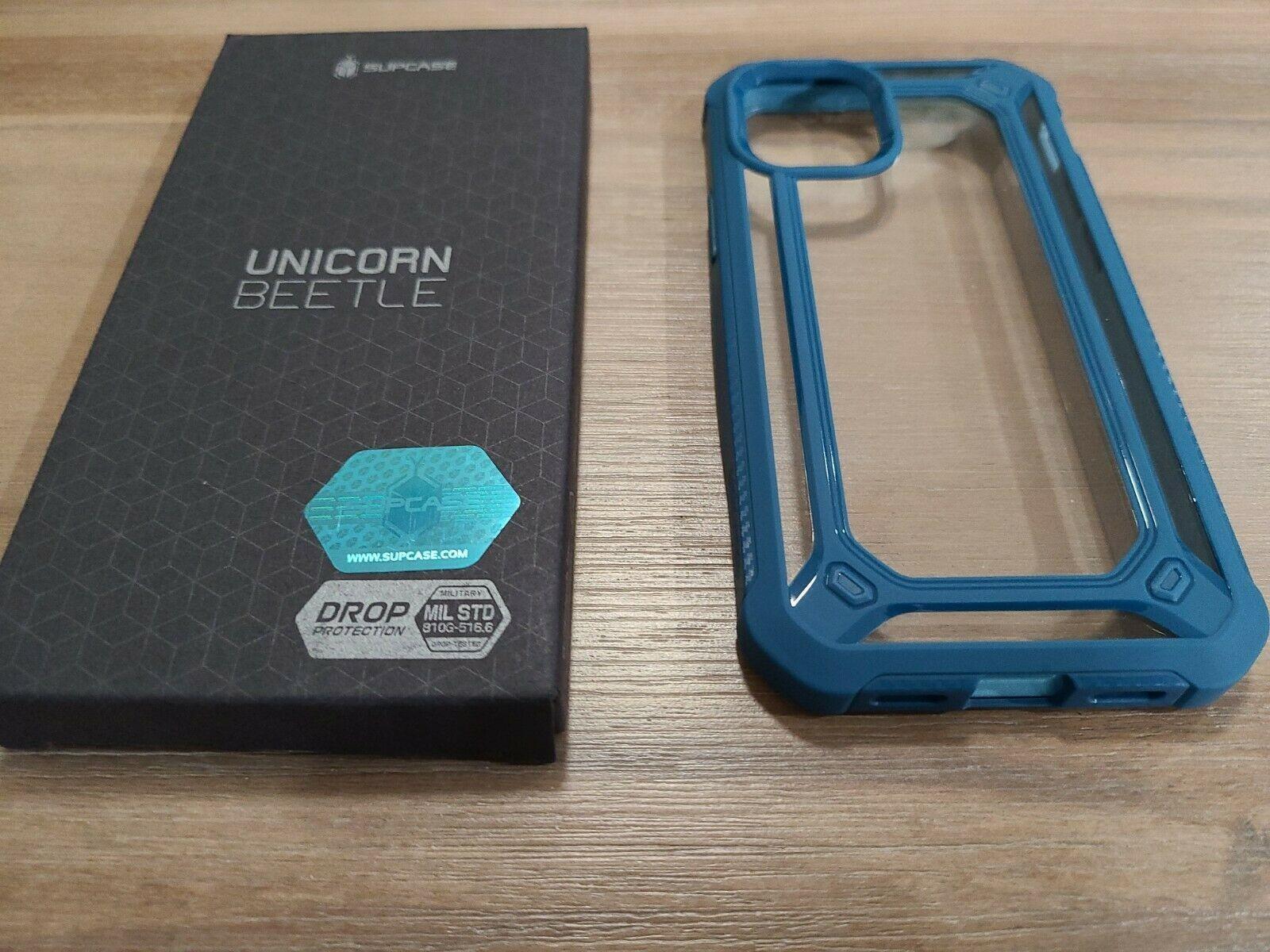 Протиударний чохол із захистом екрану Supcase EXO Pro SP для Iphone 12 Mini (5.4") Blue - фото 3