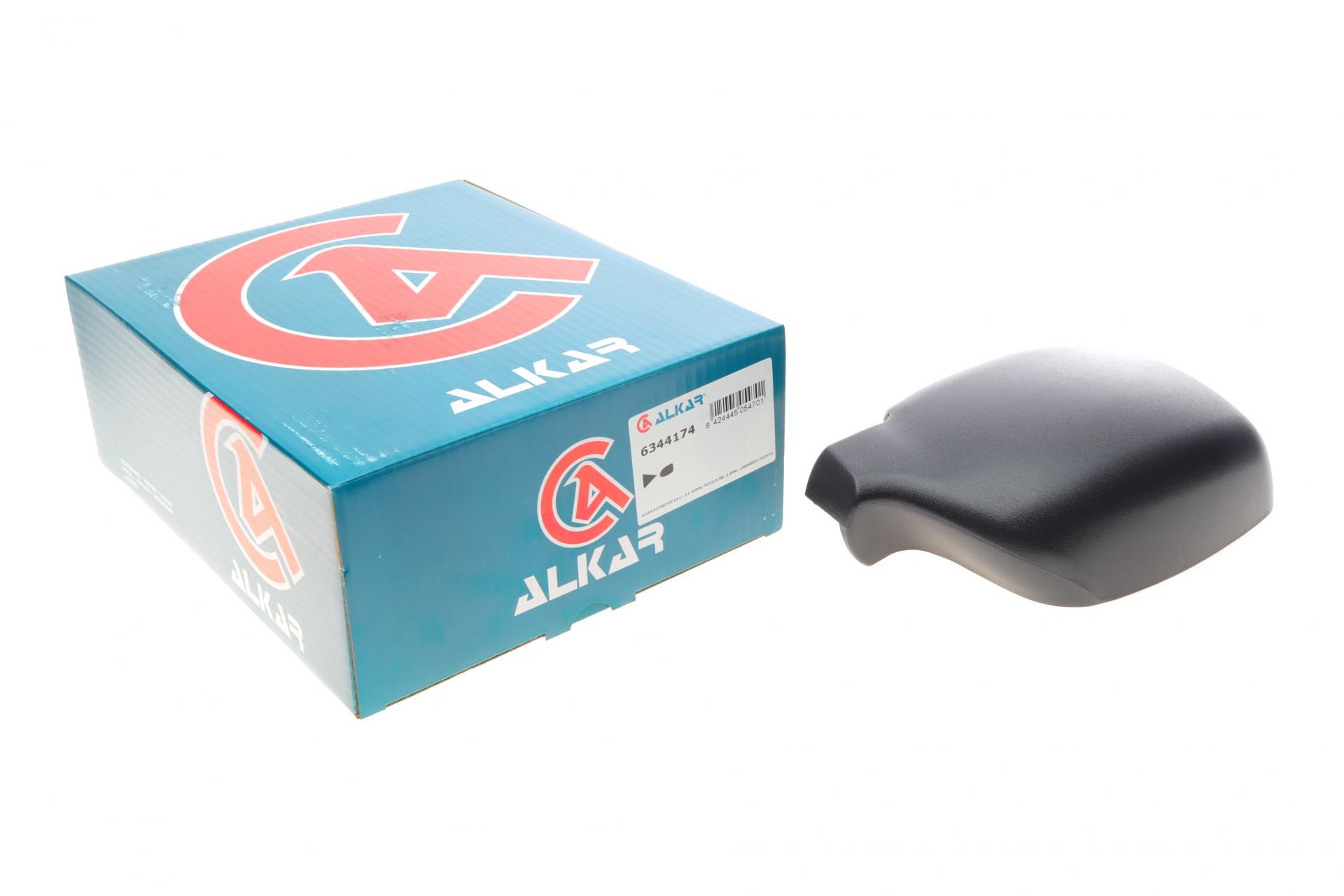 Крышка зеркала правая ALKAR для Nissan Kubistar/Renault Kangoo 1.2-1.9 dCi 97- (6344174)