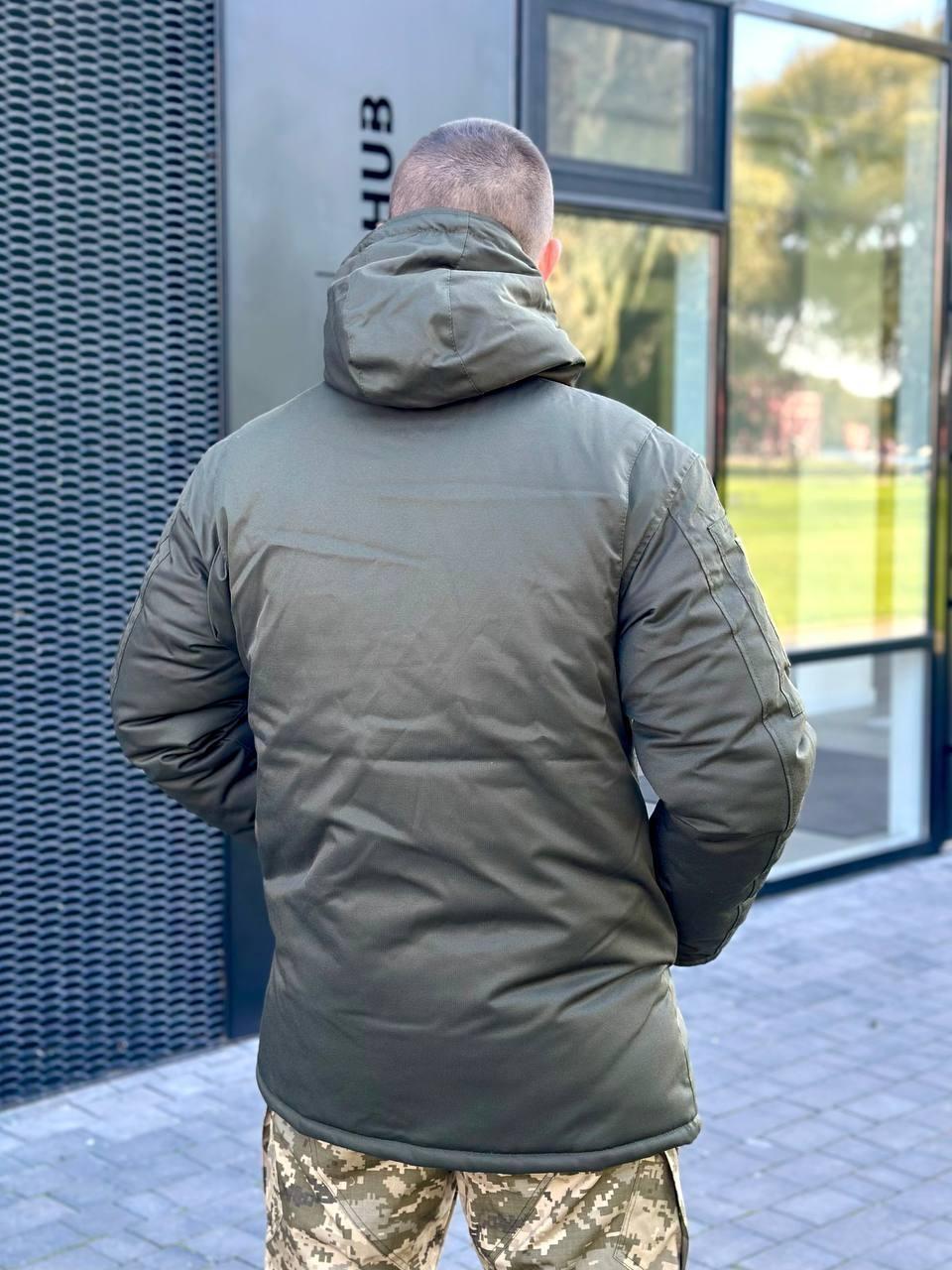 Бушлат водонепроникний L р. 50 Олива - фото 2 Бушлат водонепроникний L р. 50 Олива - фото 2