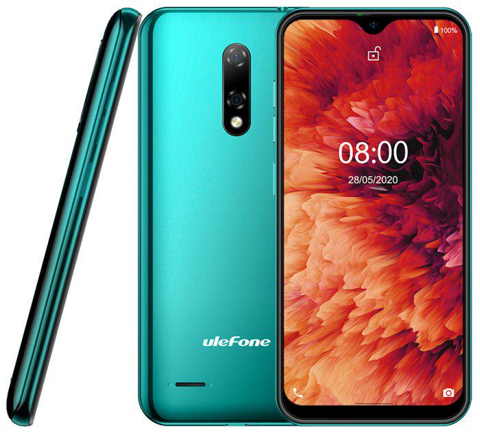 Смартфон Ulefone Note 8 2/16 Gb Midnight Green - фото 2