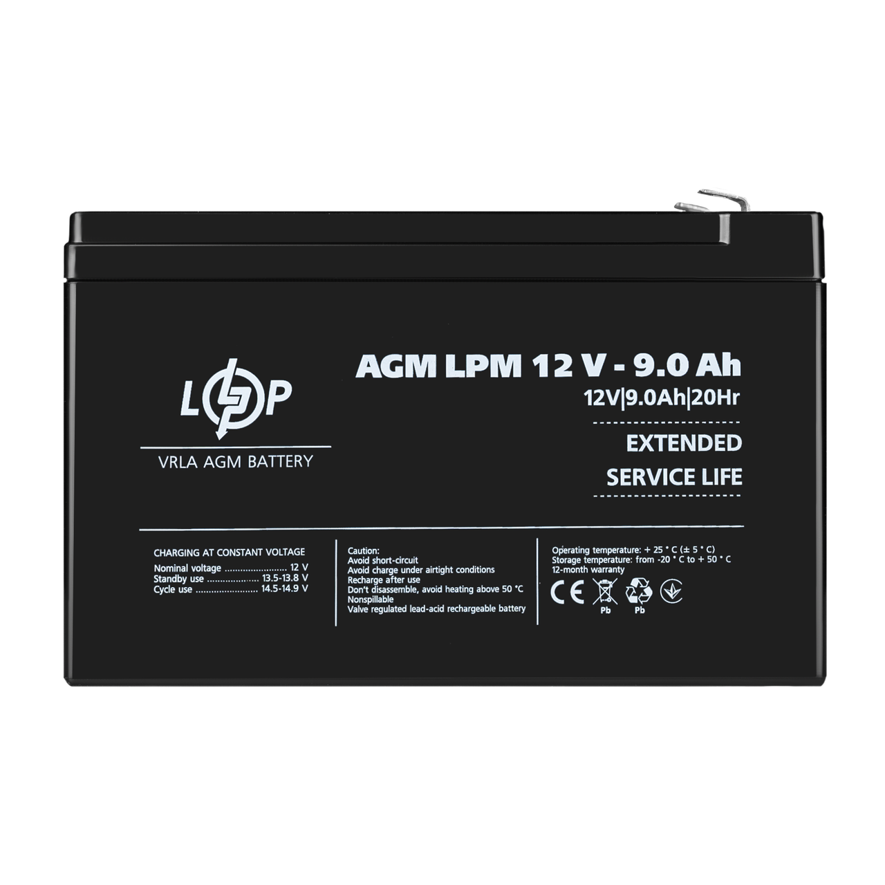 Аккумулятор AGM LPM 12V-9 Ah (28151800)