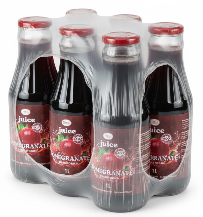 Сок восстановлен Гранатовый 1л с орешками 6 шт. (31554723)