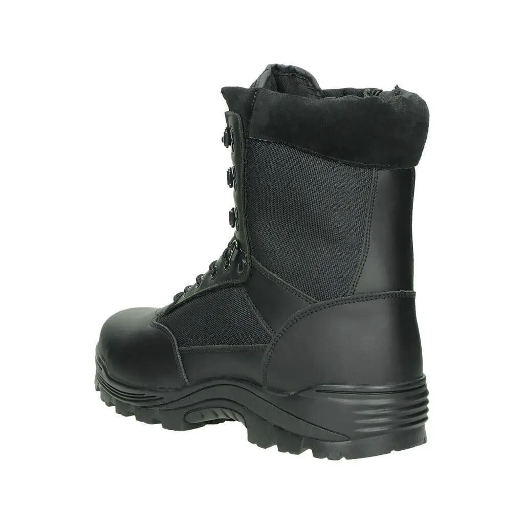 Берцы Mil-Tec Side Zip р. 38 Черный (12822102-38) - фото 7