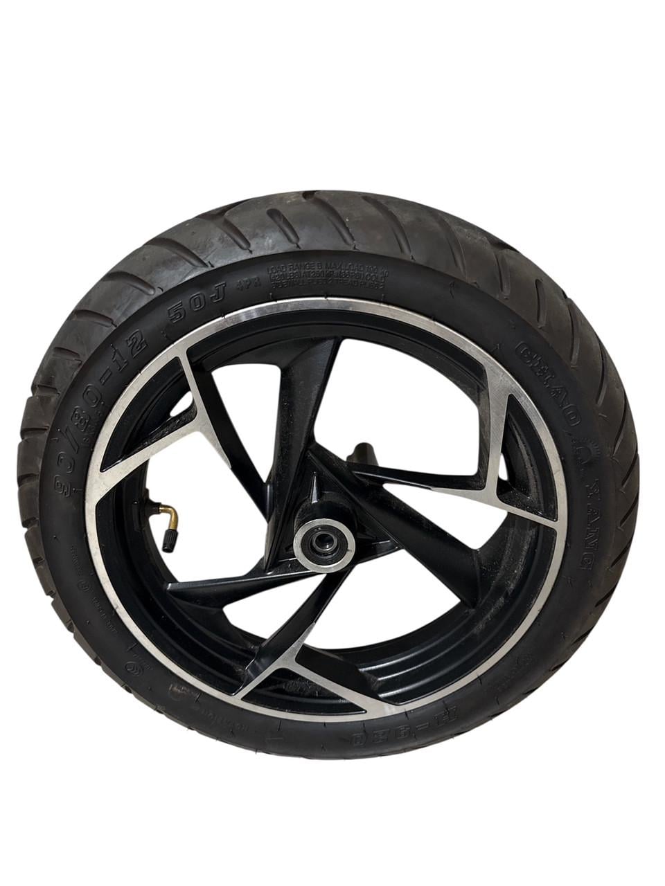 Колесо переднее в сборе электроскутера YADEA T9 (2872564103)