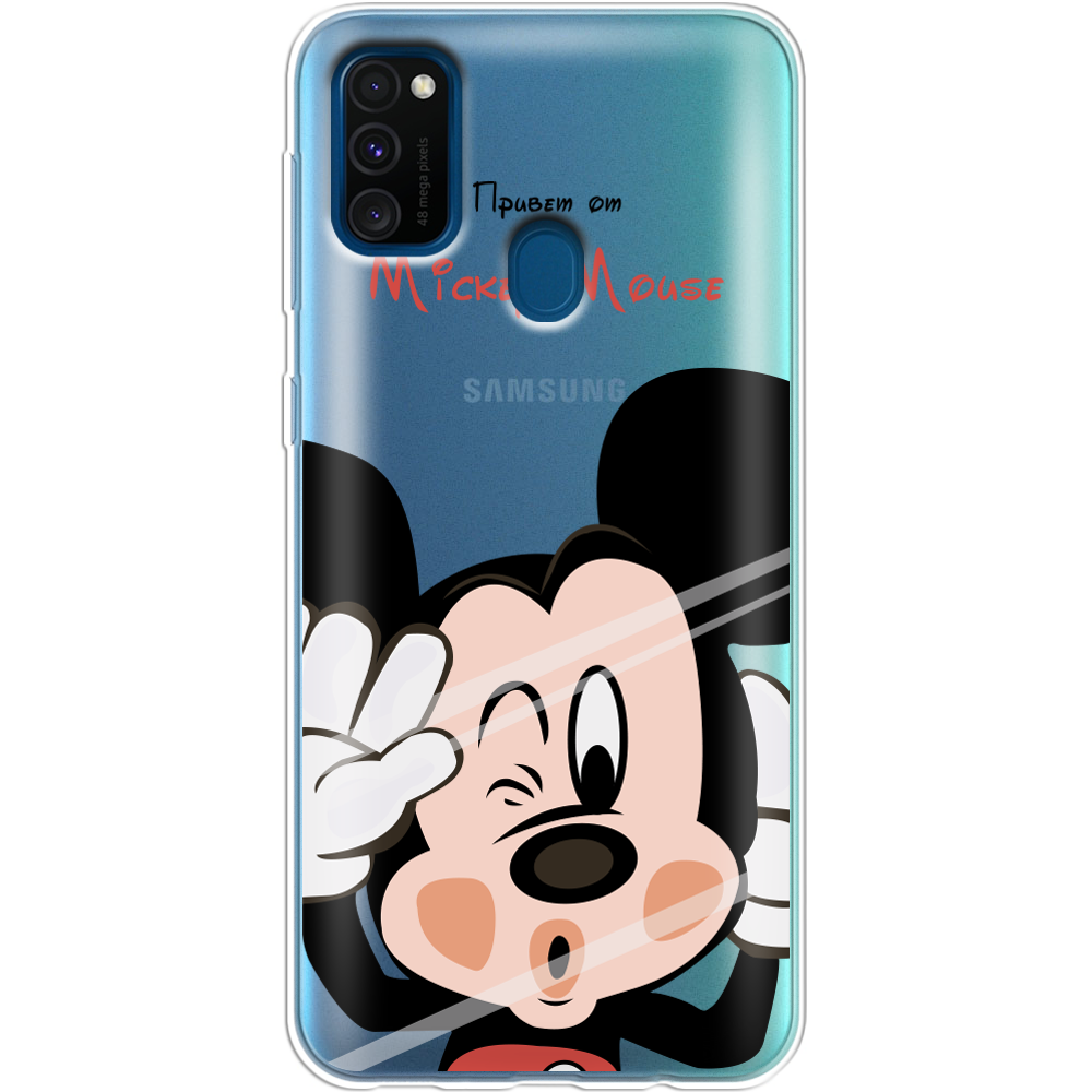 Чохол Boxface Samsung M307 Galaxy M30s Mister M Прозорий силікон (38209-cc58-38209)