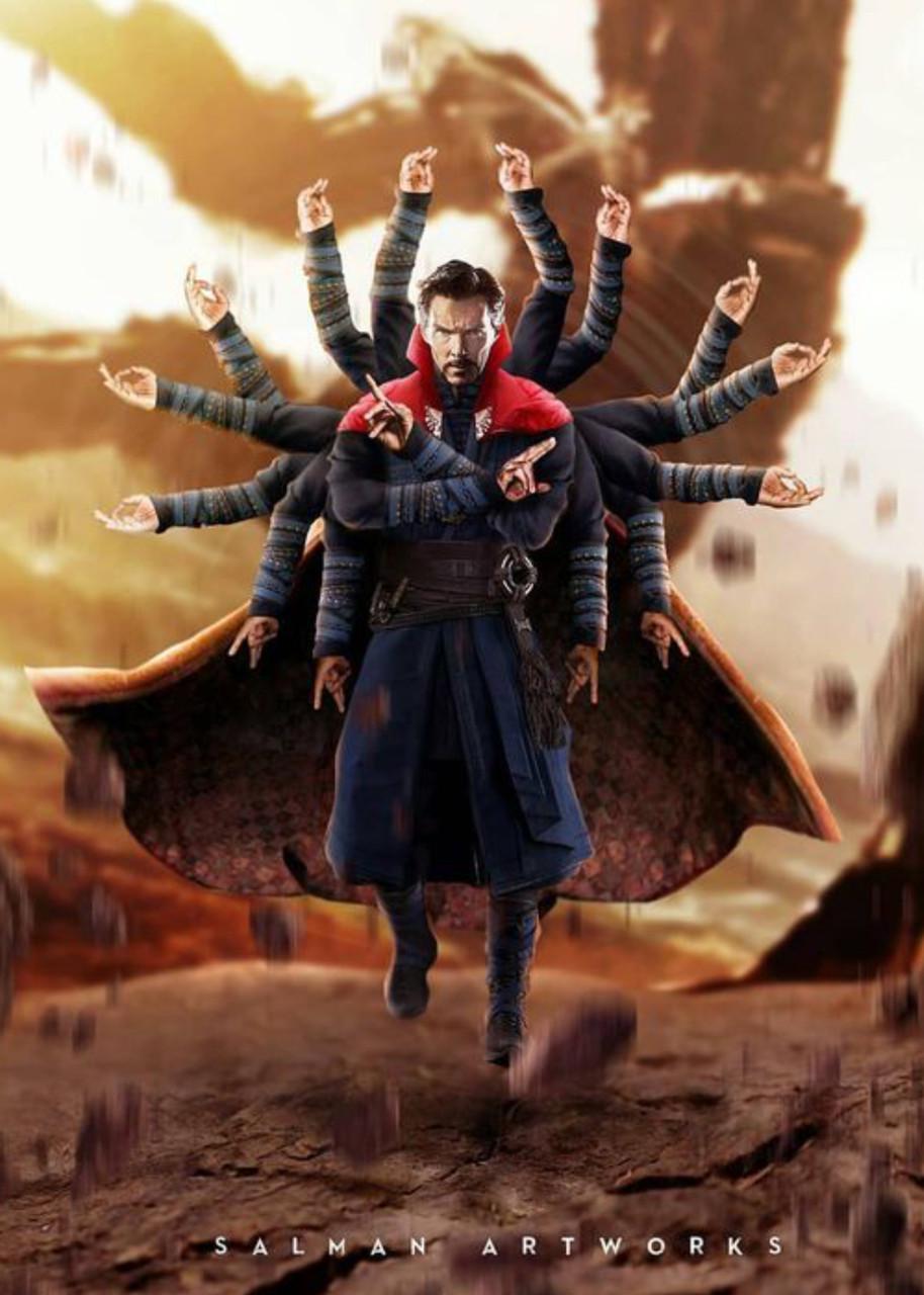 Картина постер Gee! Doctor Strange Доктор Стрендж Війна Нескінченності 40х60 см DS.09.066