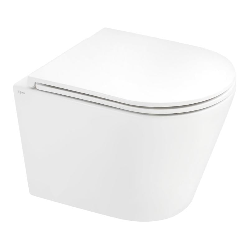 Унитаз подвесной Qtap Scorpio Ultra Quiet сиденье Slim Duroplast/Soft-close/Quick relase (QT1433053EUQW)