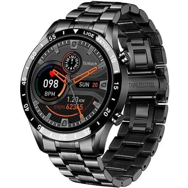 Смарт-годинник чоловічий Lige Smart Power Nano BW0220 Black (15247)