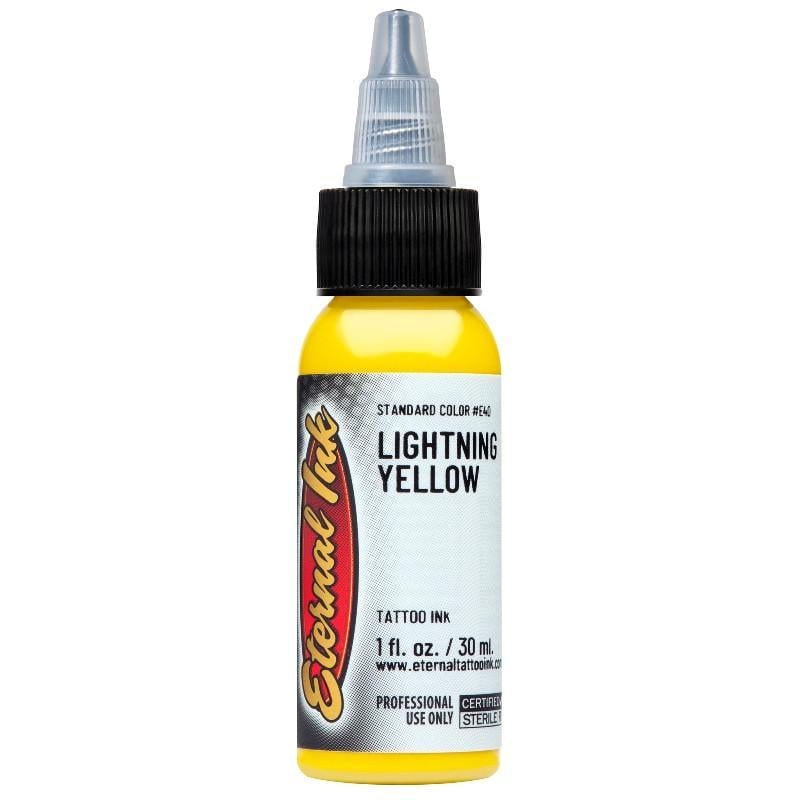 Тату краска Eternal Lightning Yellow 30 мл