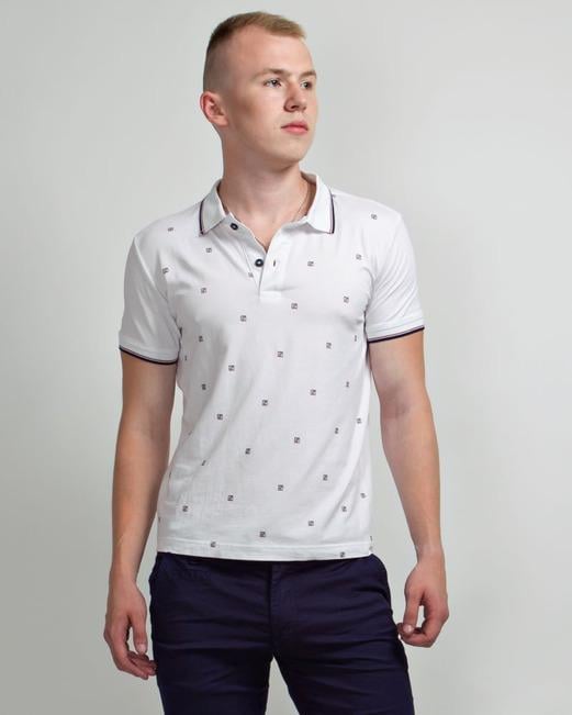 Поло Geffe 1538 L Белый (40140)