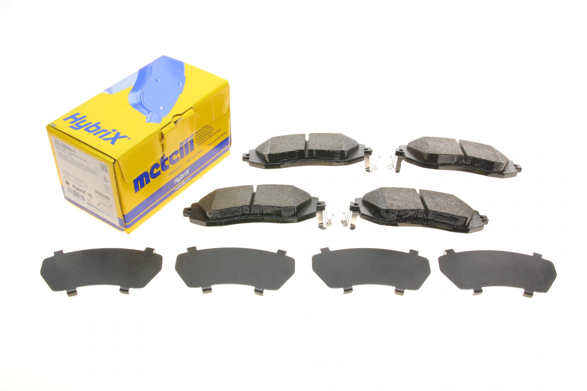 Колодки гальмівні передні METELLI 22-0500-1 Subaru Forester/Impreza/Legace V/Outback 10-