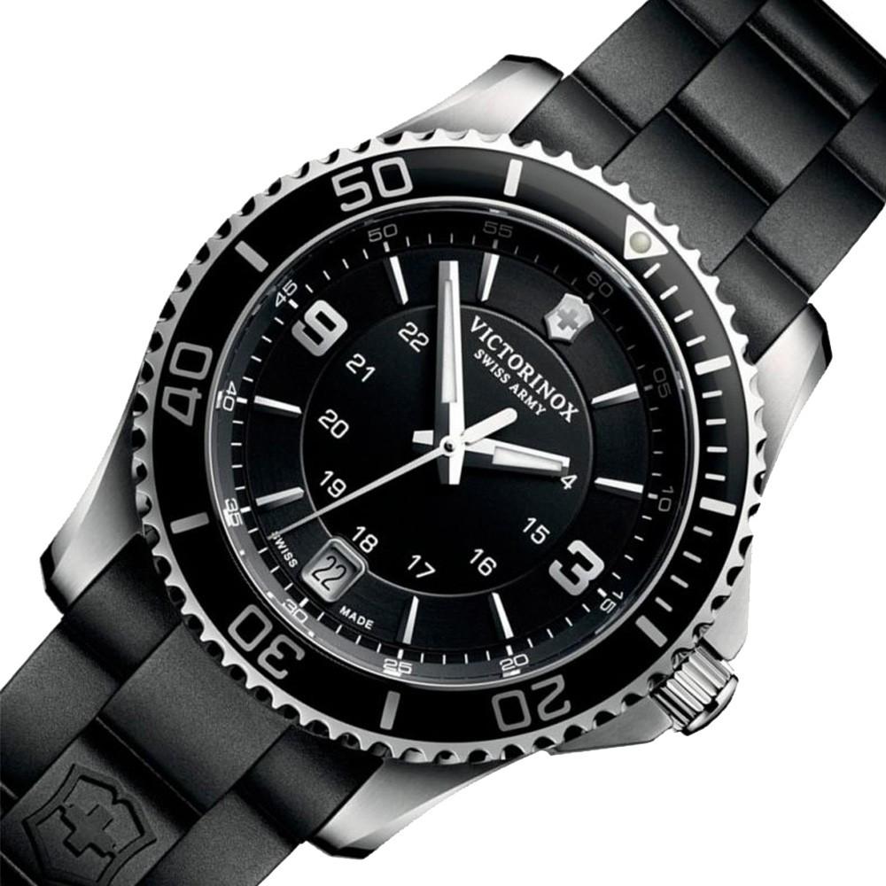 Наручний годинник жіночий Victorinox Swiss Army Maverick кварцевий Silver (V241702) - фото 4