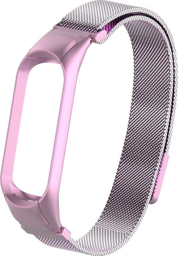 Ремінець Міланська петля Milano Mesh Mi Band 4/3 Pink (09209-31)