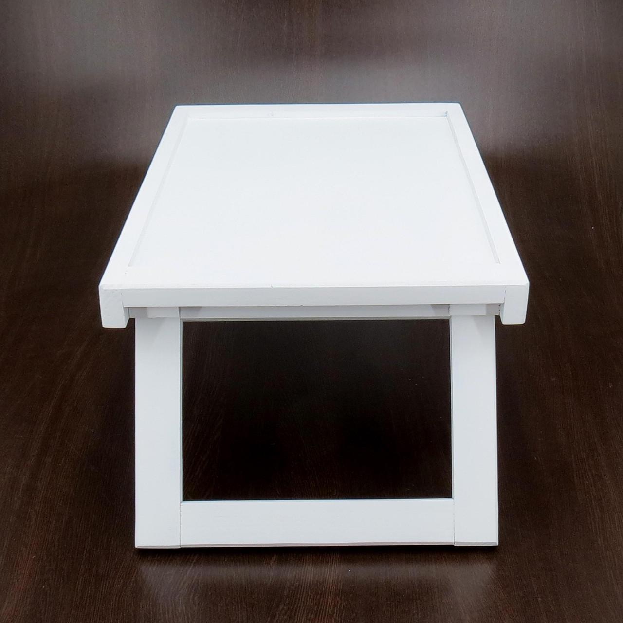 Столик-піднос для сніданку з дерева Невада Зефір (СТП-001420) - фото 2 Столик-піднос для сніданку з дерева Невада Зефір (СТП-001420) - фото 2