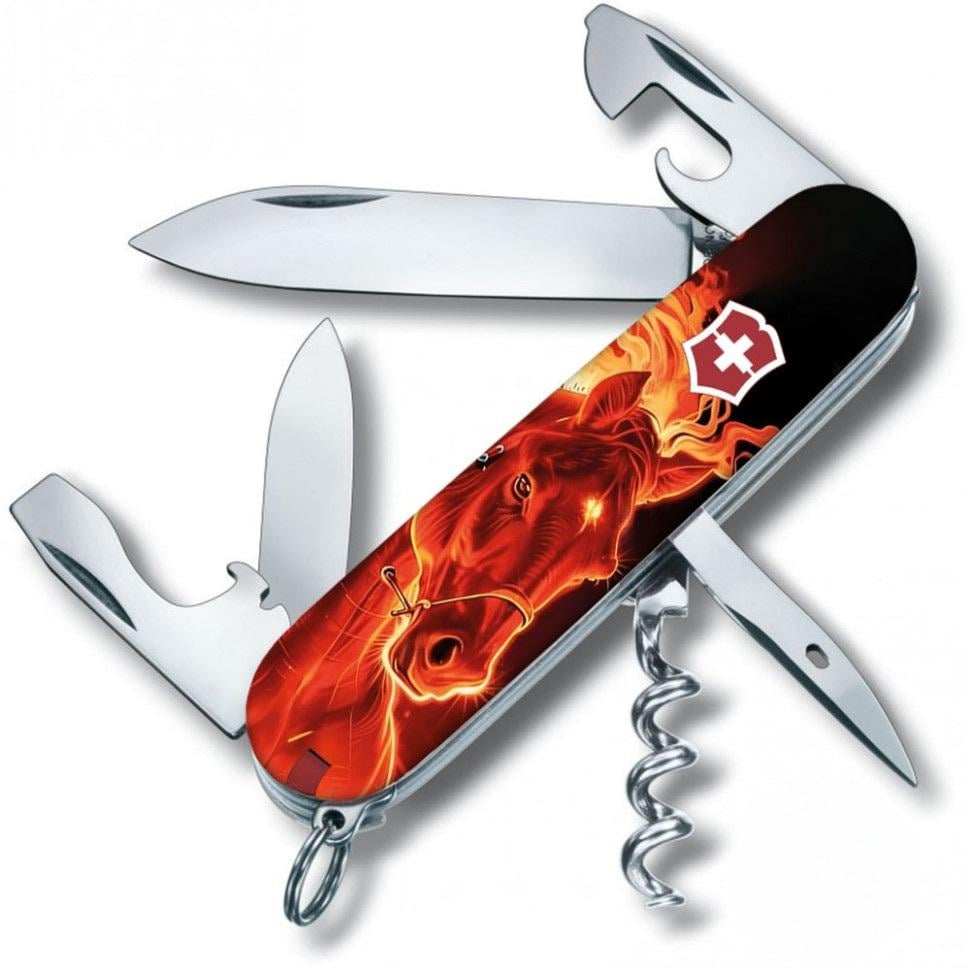 Мультитул Victorinox Spartan Zodiac 3D швейцарский Черный/Красный (32534422)