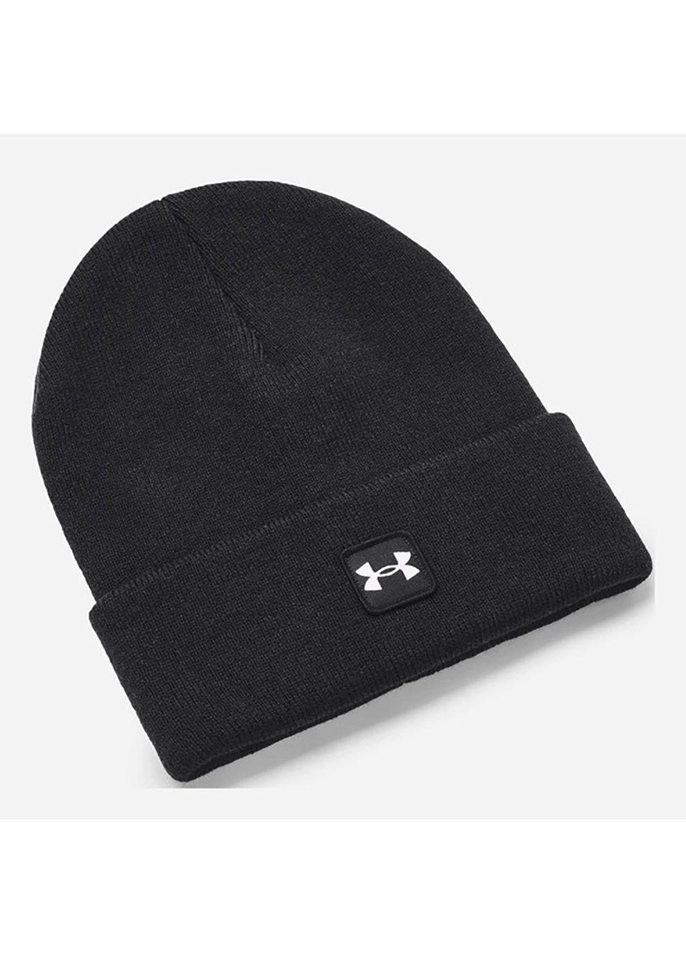 Шапка Under Armour UA Halftime Cuff Черный/Белый (OSFM 1373155-001)