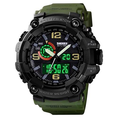 Наручний годинник Skmei 1520AG Army Green (2245501123)