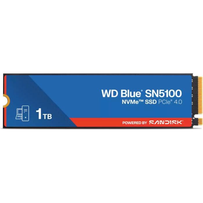 Накопитель SSD Western Digital Blue SN5100 M.2 2280 1 Тб Blue (WDS100T5B0E)