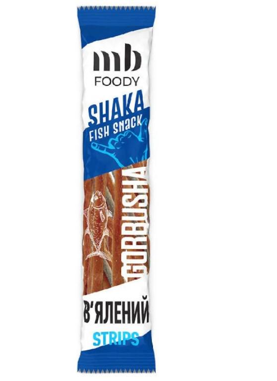Стрипси в'ялені рибні горбуша MB FOODY FISH Shaka snack GORBUSHA 35 г