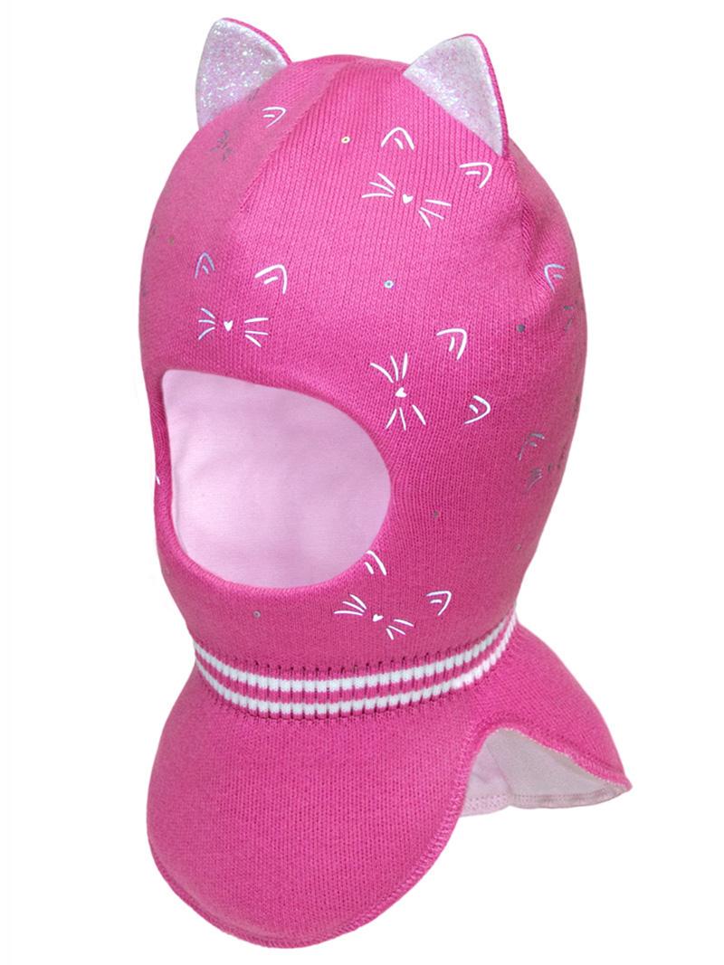 Шлем-балаклава Дэвид стар р.50-52 Малиновый (2209)