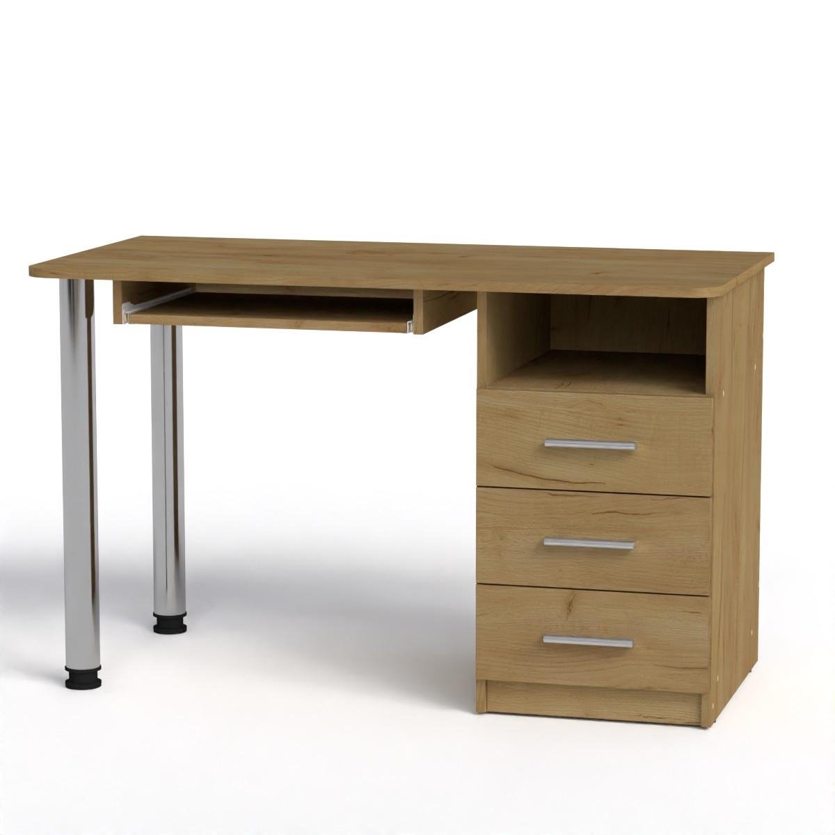 Стол компьютерный Компанит СКМ-9 120х60х73,6 см Дуб крафт золотий (26728831) - фото 1 Стол компьютерный Компанит СКМ-9 120х60х73,6 см Дуб крафт золотий (26728831) - фото 1