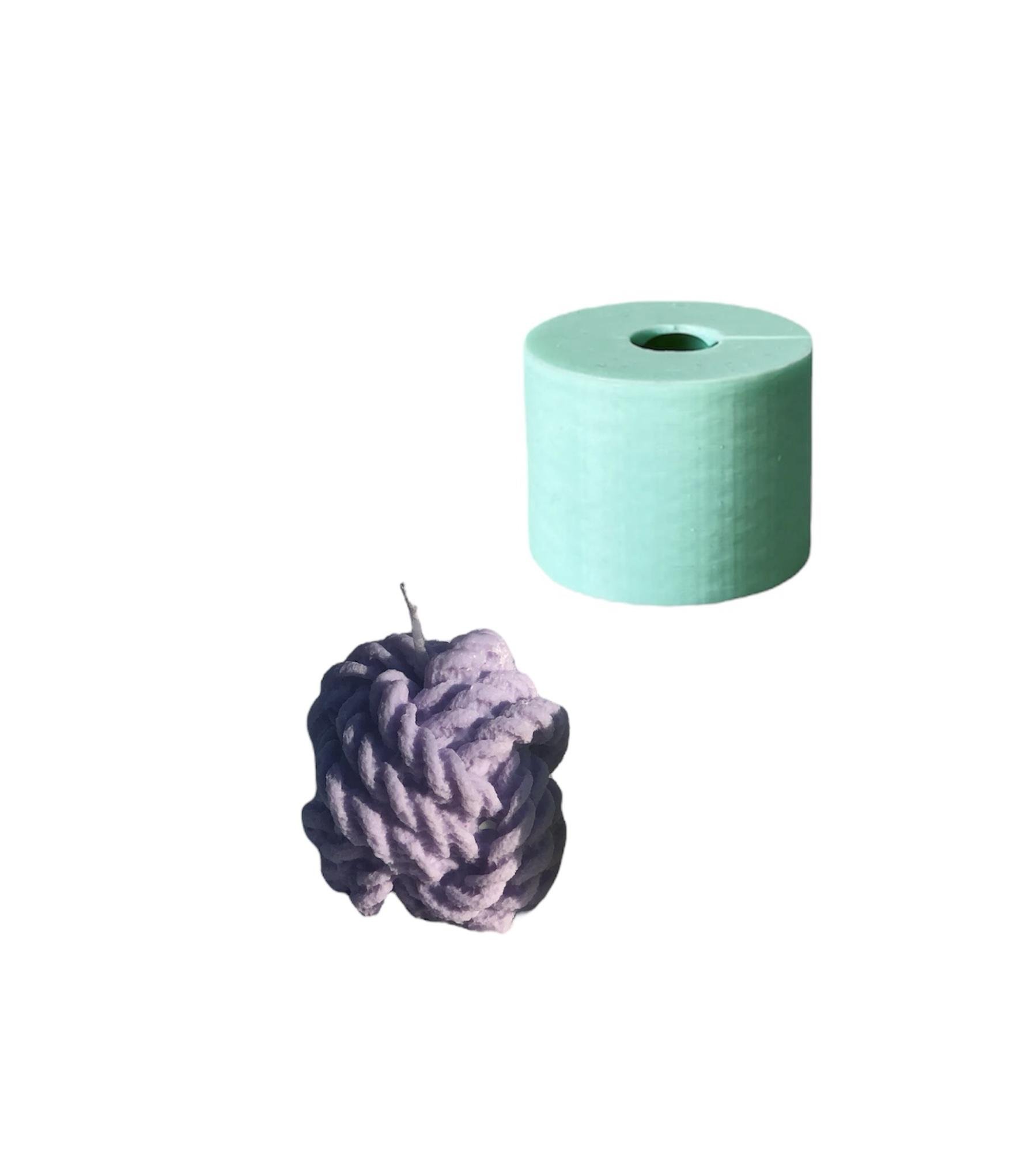 Форма силіконова для свічок Вузлики Вузолок 2 (15420118)