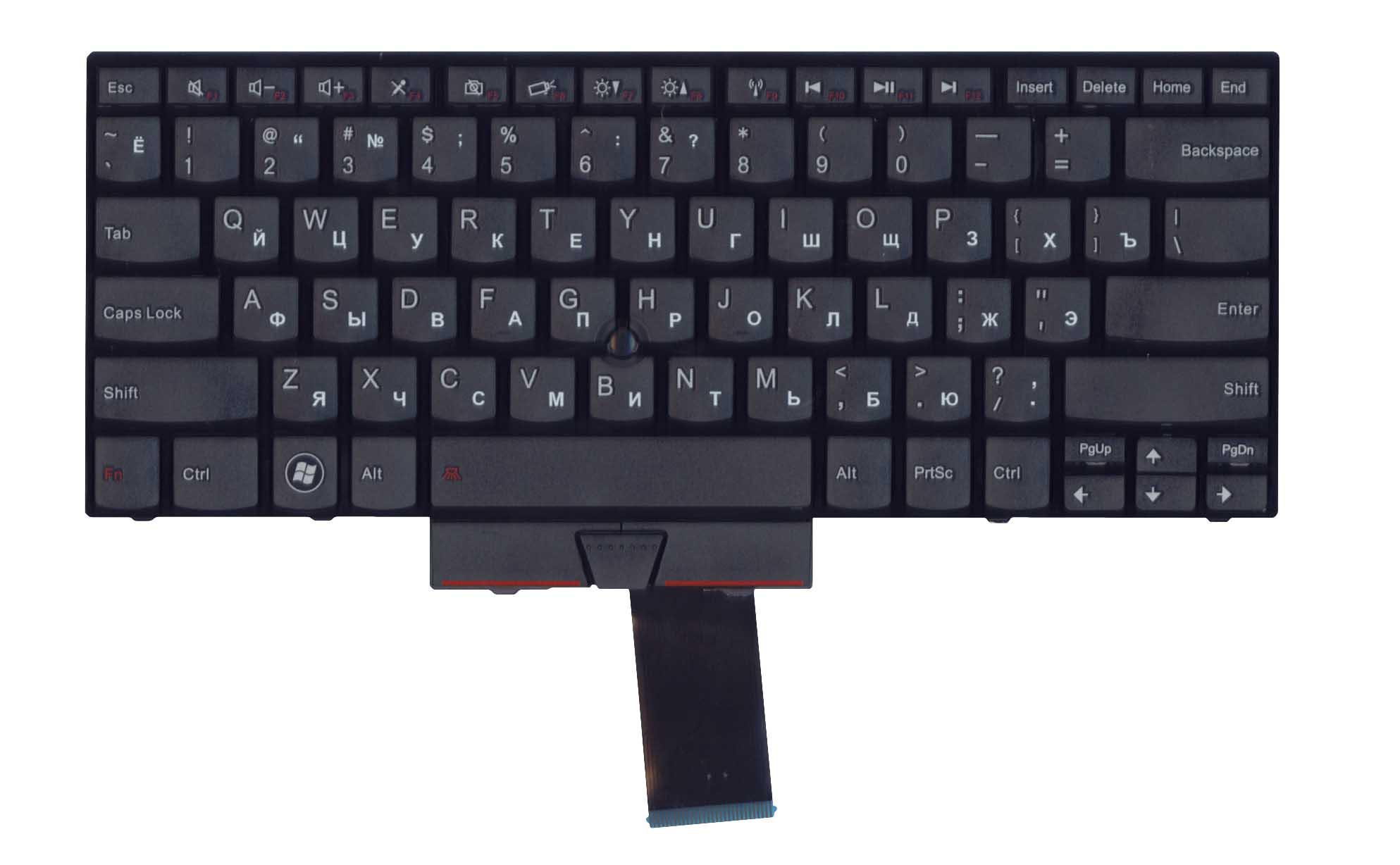 Клавиатура для ноутбука Lenovo ThinkPad Edge E320/E420 Point Stick Black